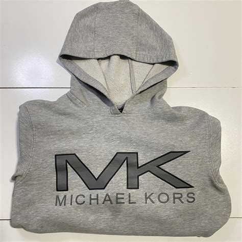 michael kors hoddie|michael kors grey crewneck.